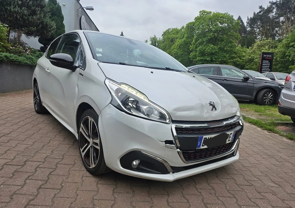 Peugeot 208 cena 22900 przebieg: 129093, rok produkcji 2015 z Krotoszyn małe 56